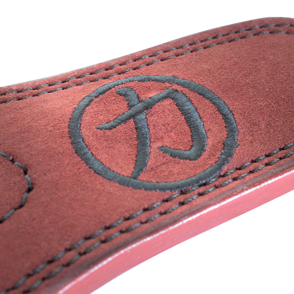 10mm Double Prong Buckle Belt - Wine Red - IPF Approved