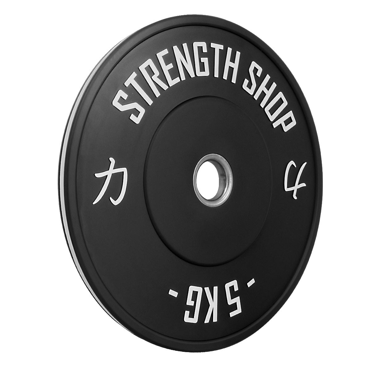 Rubber Bumper Plates w/ Colour Coded Stripe