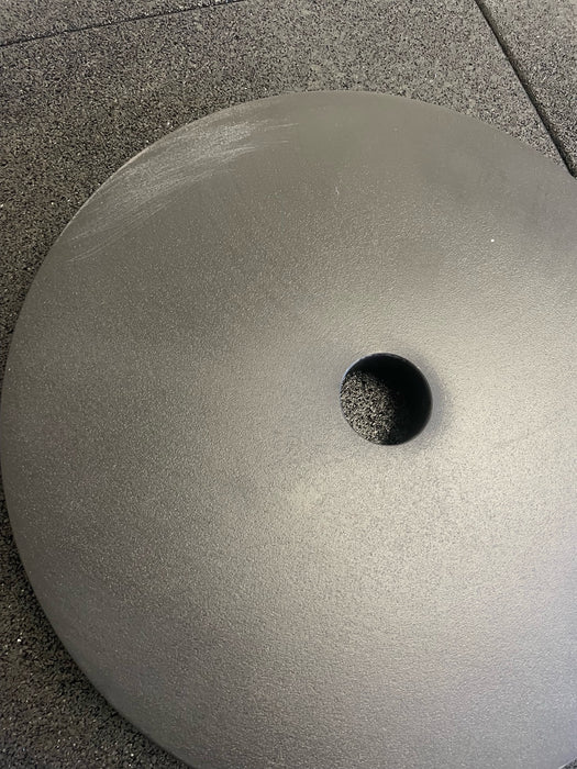Deep Dish Cast Iron Plate 15kg - B-GRADE