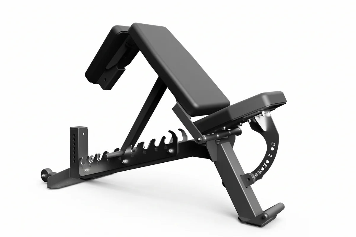 Riot FID Utility Bench 2.0 – Adjustable FID Weight Bench | Optional Leg Roller (Expected availability: November 2026)