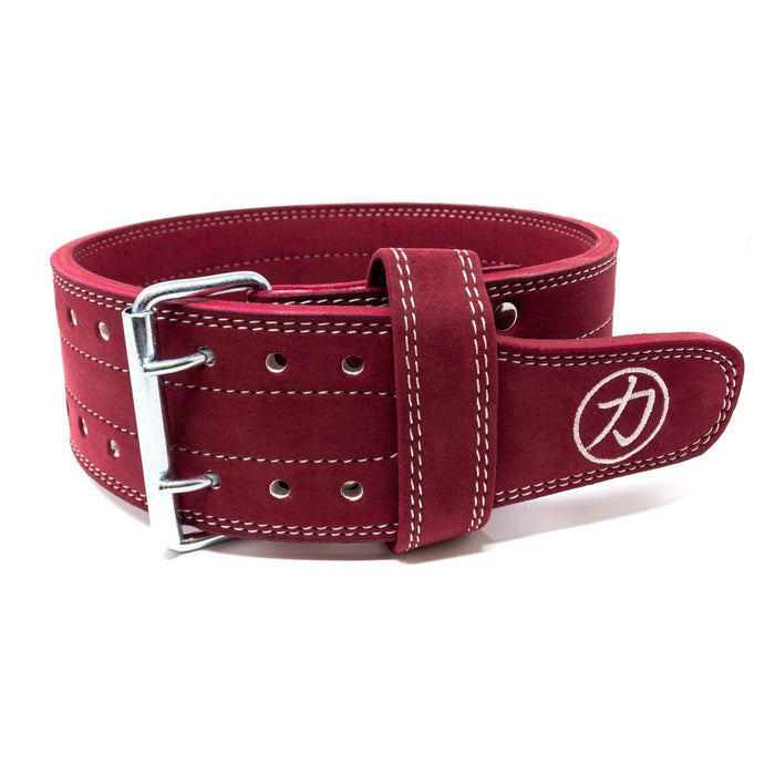10mm Double Prong Buckle Belt - Maroon - IPF Approved