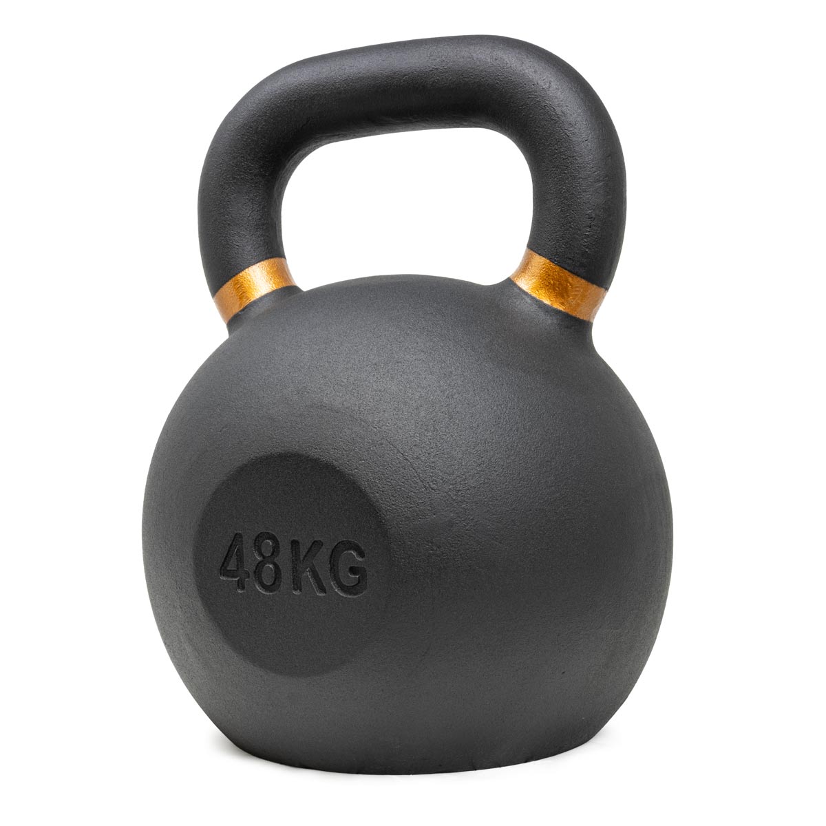 Black Powder Coated Kettlebells 4kg - 64kg