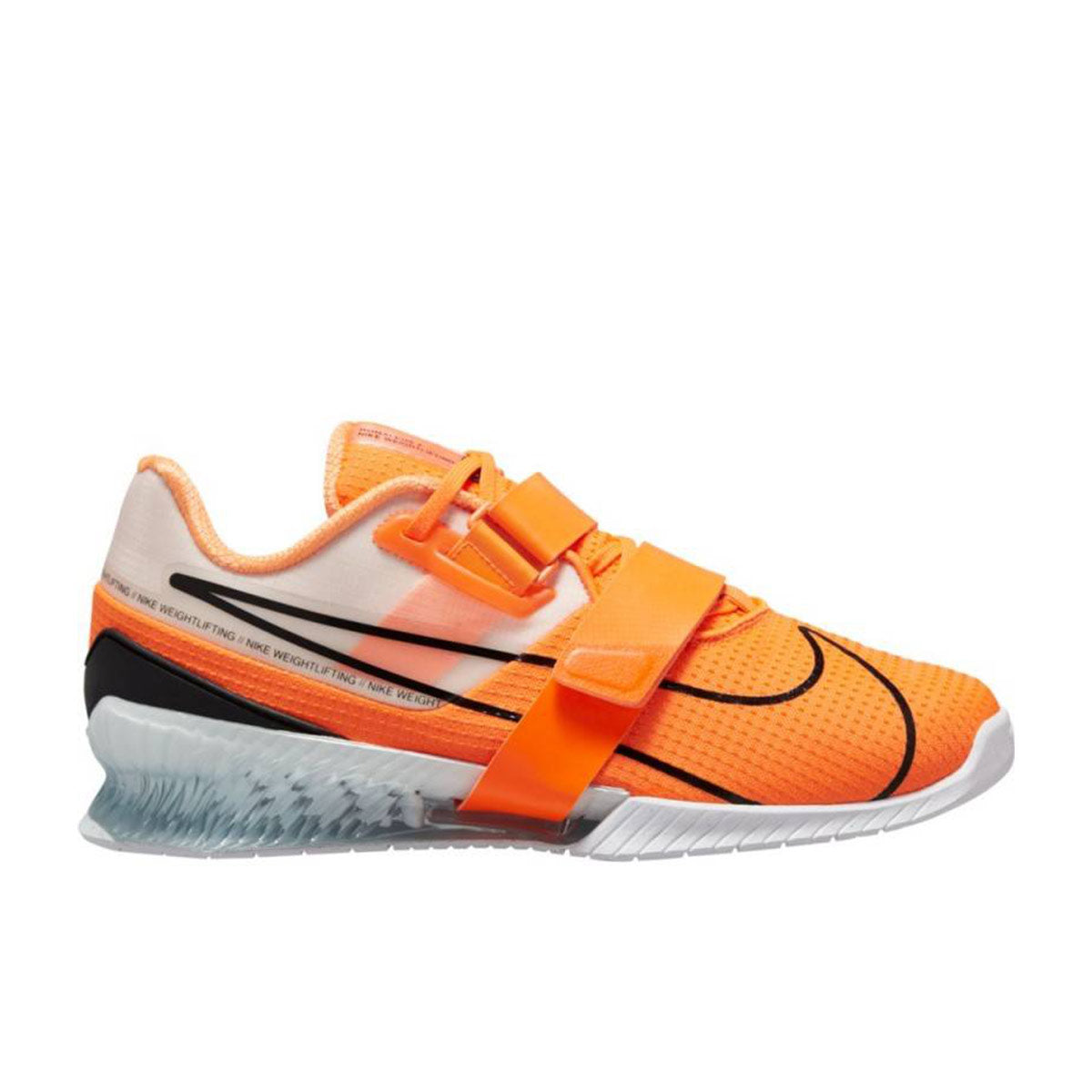 Nike Romaleos 4 - Total Orange/Black-White - ONLY SIZE UK 7,  7.5, 8 & 8.5