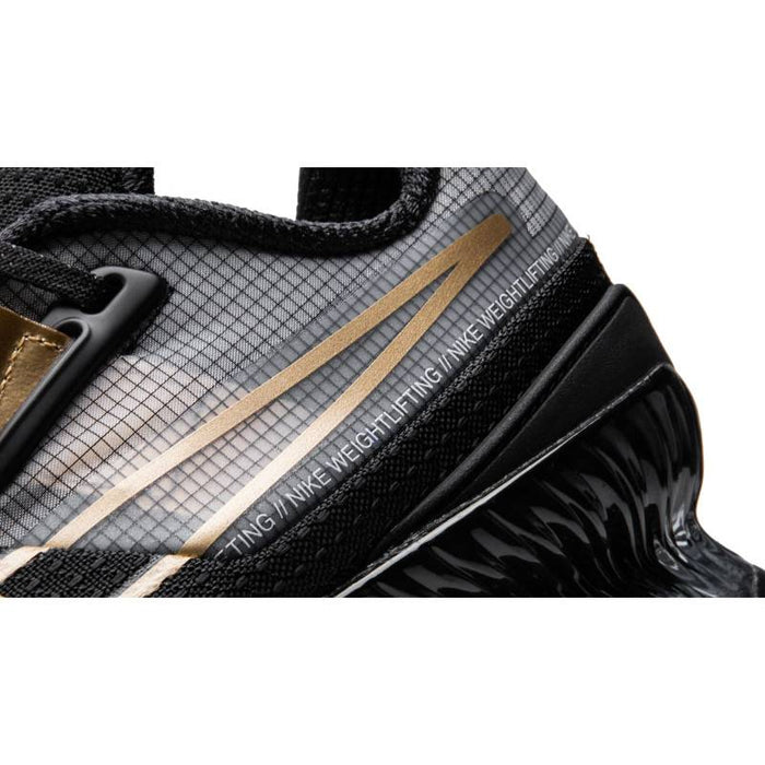 Nike Romaleos 4 - Black/Metallic Gold-White