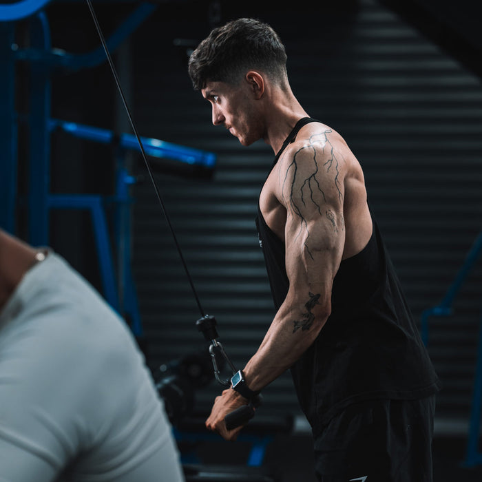 Triceps Grip / Flat Push Down Bar - Tricepatops