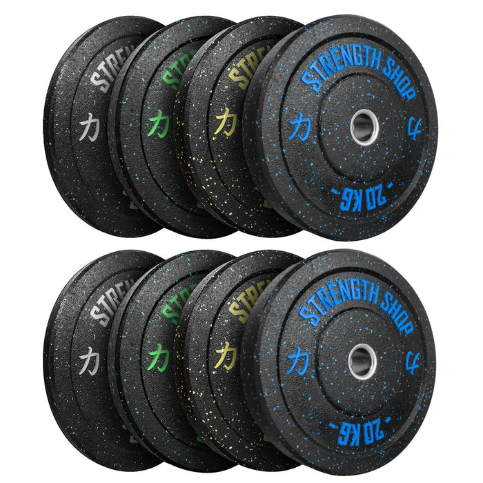 Crumb Bumper Plates w/ Colour Coded Dots