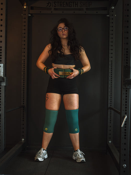 10mm Lever Belt - Vintage Green - IPF Approved