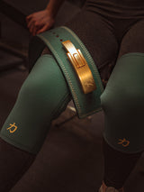 Strength Stack - Vintage Green - 10mm Lever Belt, 7mm Inferno Knee Sleeves & Zeus Wrist Wraps
