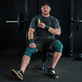 7mm Inferno Neoprene Knee Sleeves - Vintage Green - IPF Approved (Pair)