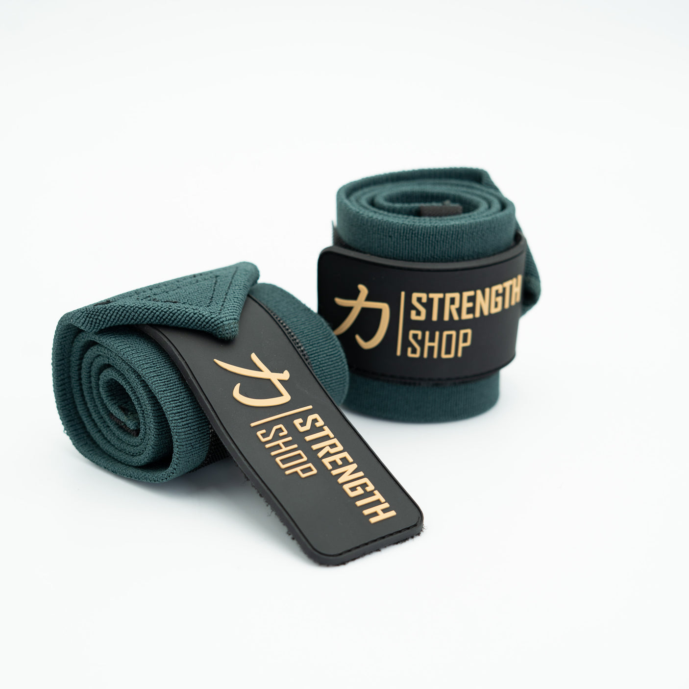 Zeus Wrist Wraps - Vintage Green - IPF Approved