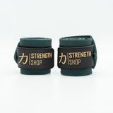 Zeus Wrist Wraps - Vintage Green - IPF Approved