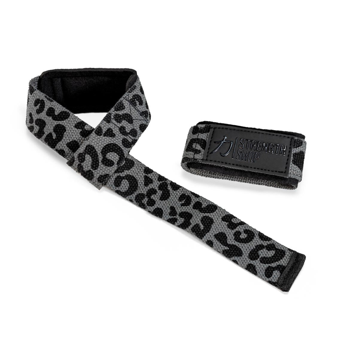 Strength Shop Dark Leopard Lifting Straps