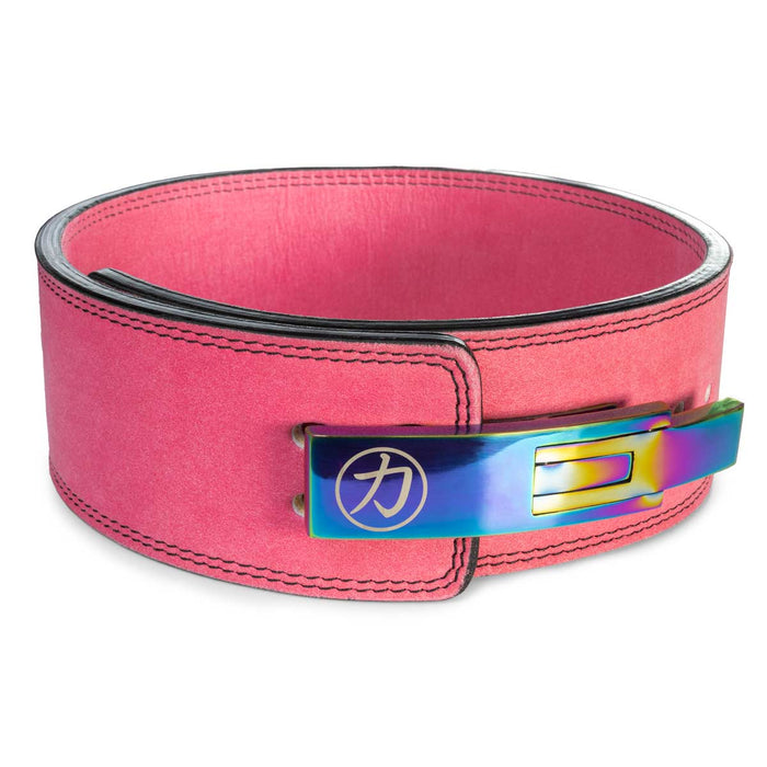 10mm Lever Belt - Pink - IPF Approved
