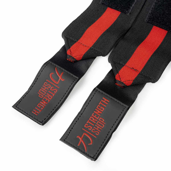 Thor Wrist Wraps - Red / Black - IPF Approved