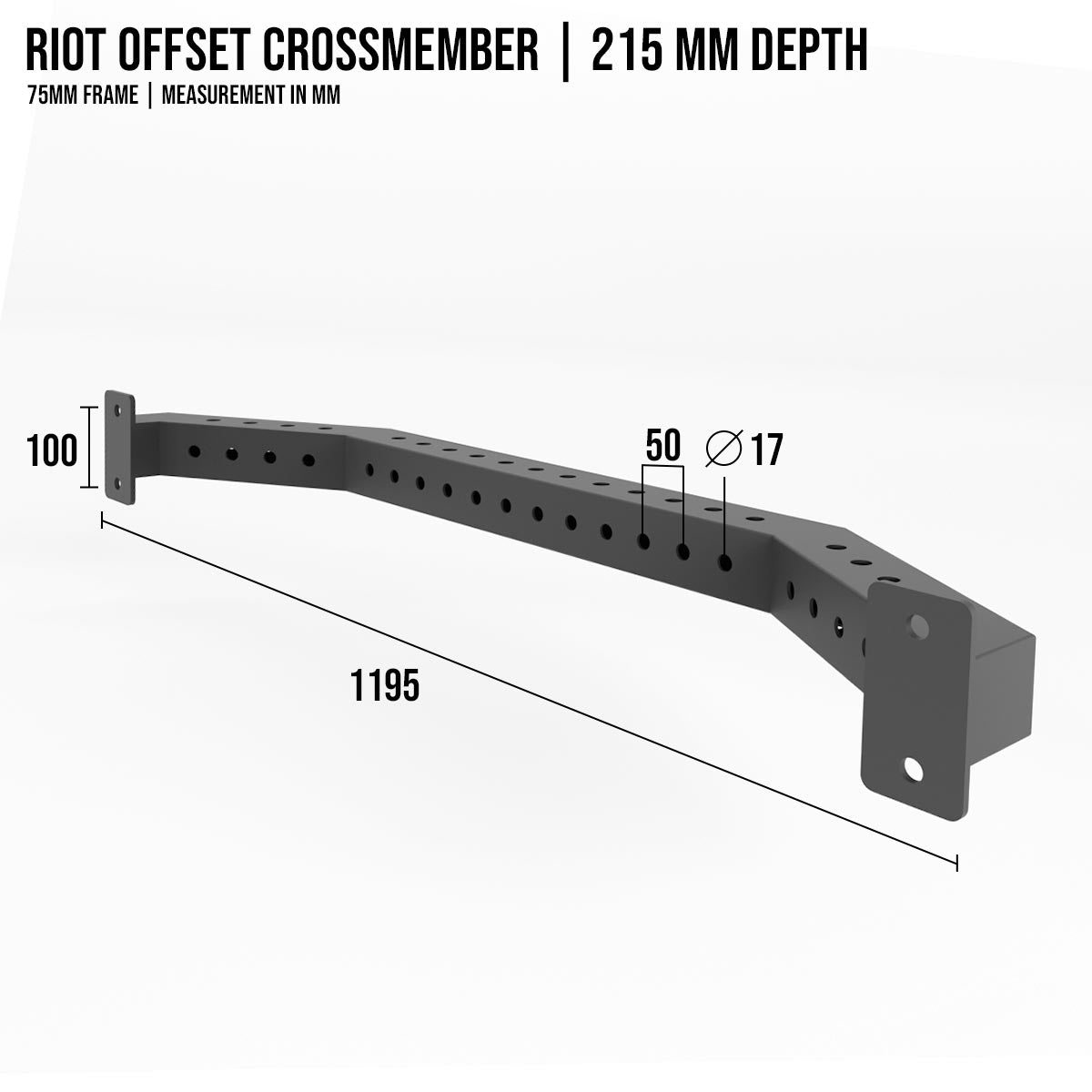 Riot MRR | Offset Crossmember