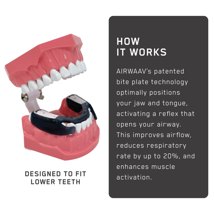 Airwaav PX1 Performance Mouthpiece - Shaw Strength Edition