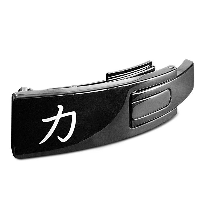 Zinc Alloy Lever Buckle - Obsidian Black w/lifetime warranty