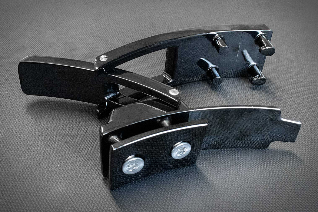 Zinc Alloy Lever Buckle - Obsidian Black w/lifetime warranty