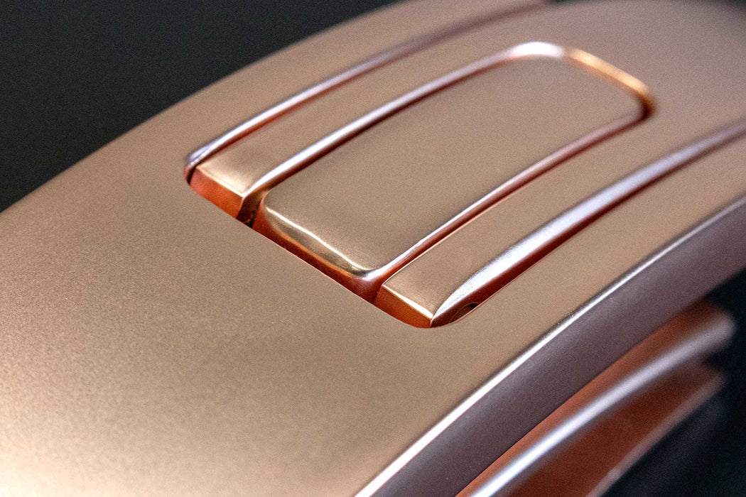 Zinc Alloy Lever Buckle - Rose Gold w/lifetime warranty
