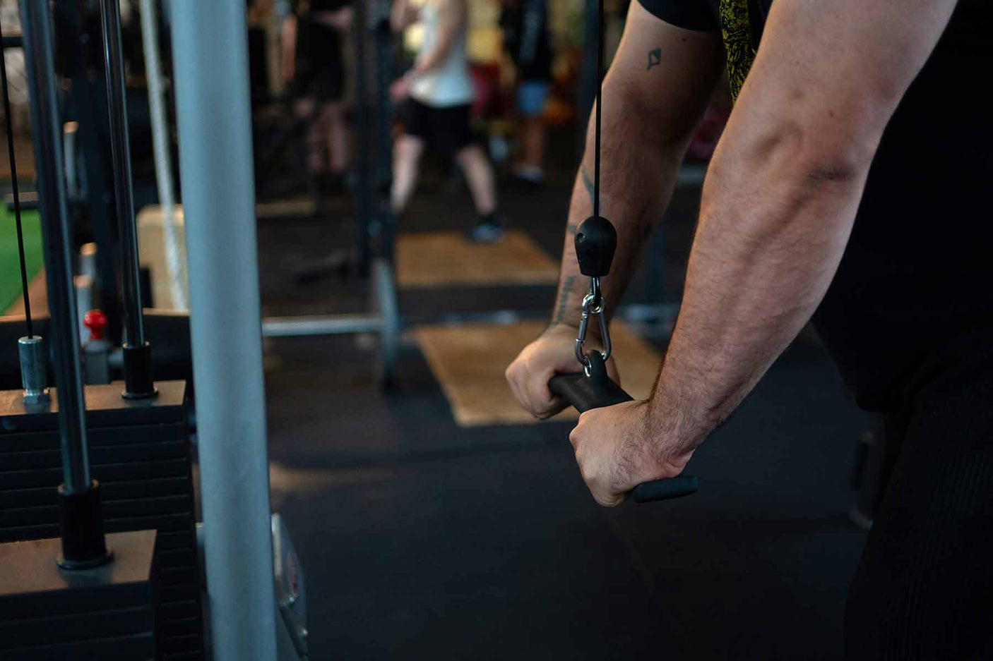Triceps Grip / Flat Push Down Bar - Tricepatops