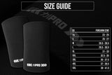 7mm Pro Elbow Sleeves Extra Stiff Neoprene - Finalrep Approved