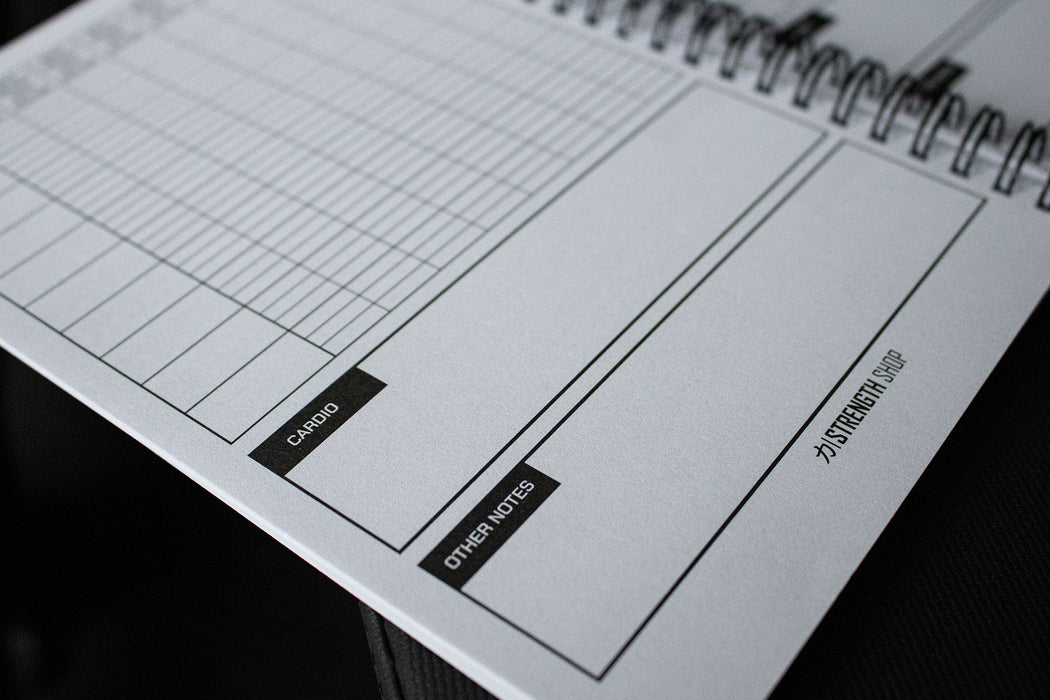 Training Log Book - Track Exercises, Sets, Reps & RPE