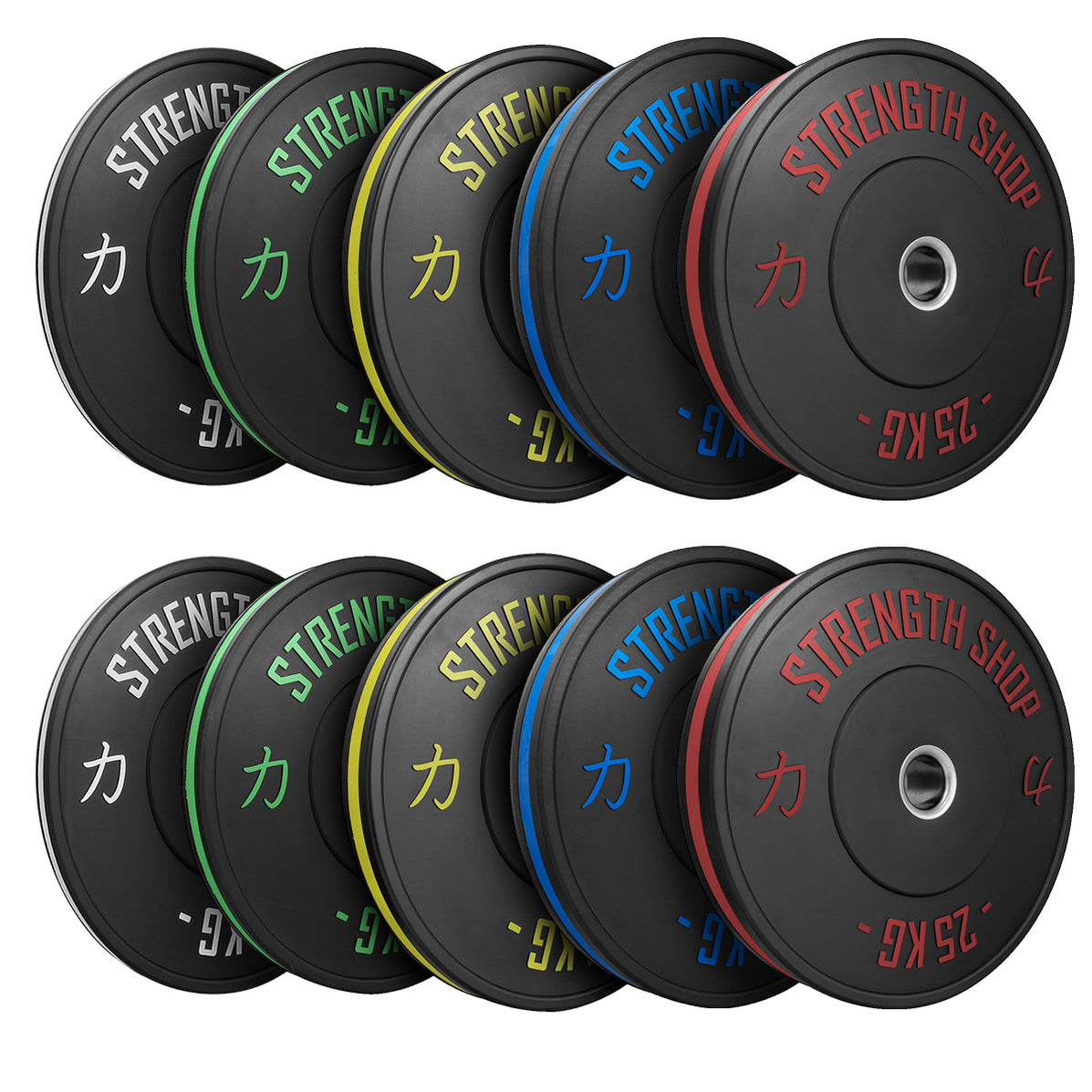 Strength Shop Rubber Bumper Plates