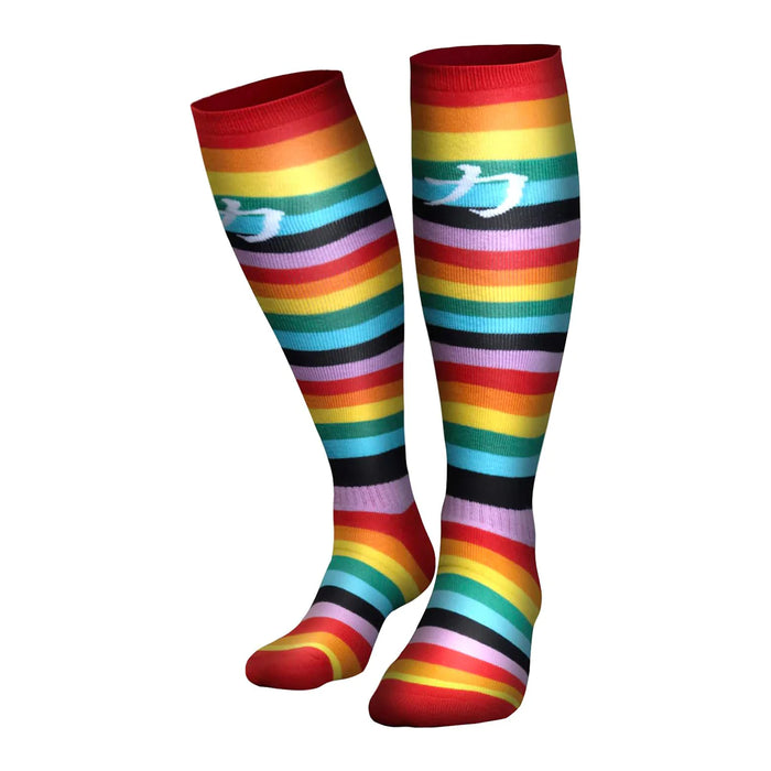 Rainbow Deadlift/Weightlifting Socks