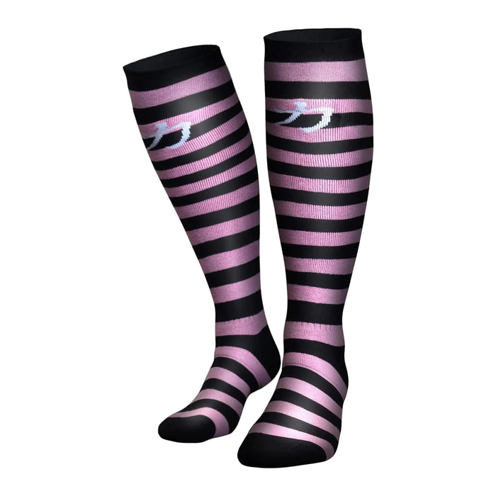 Pink/Black Deadlift/Weightlifting Socks