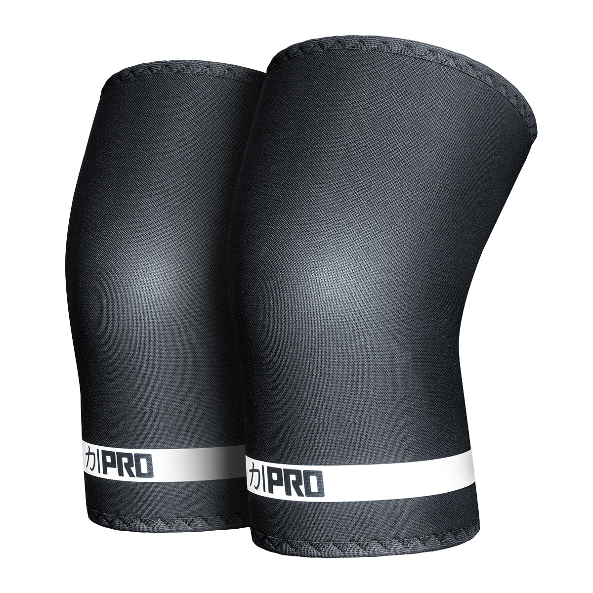 7mm Inferno PRO Knee Sleeves - Extra Stiff Neoprene - Black