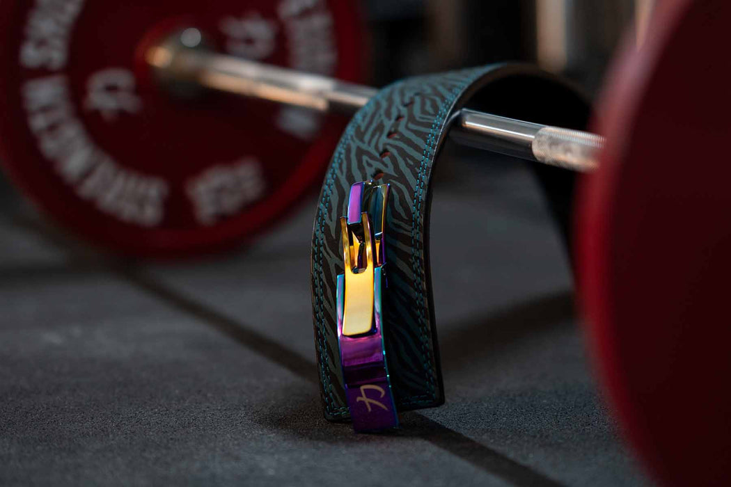 10mm Lever Belt - Blue Tiger - IPF Approved