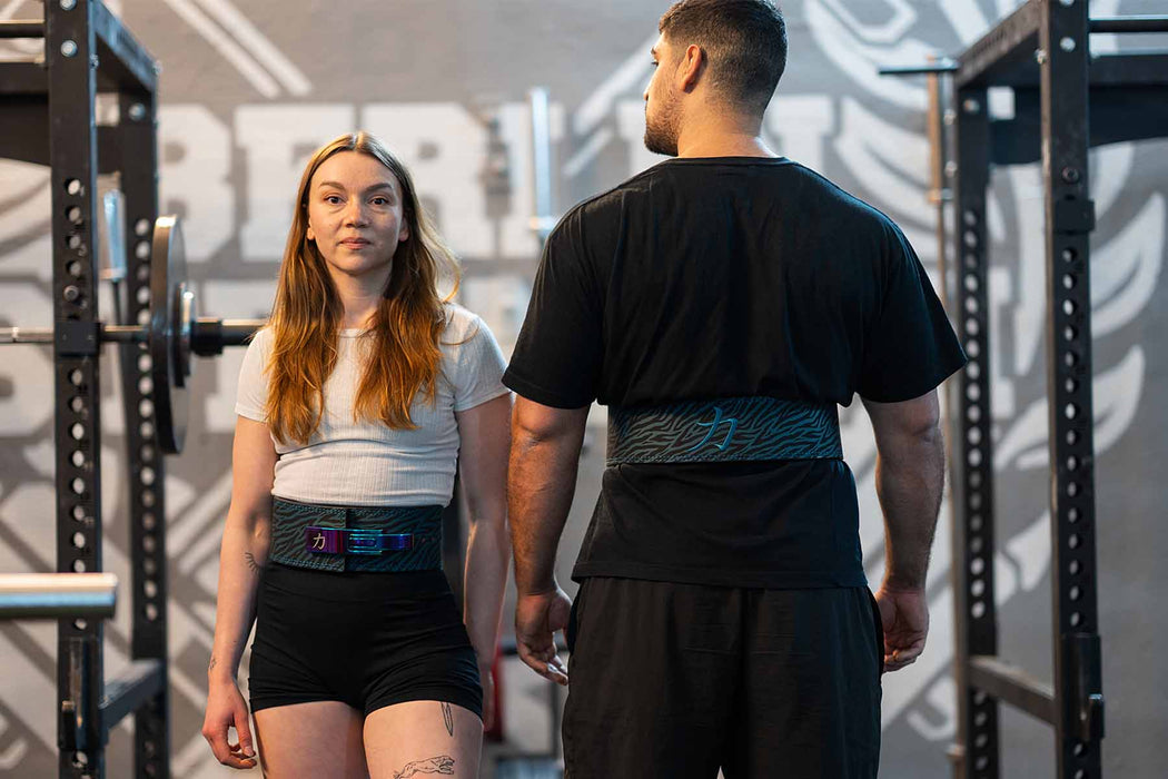 10mm Lever Belt - Blue Tiger - IPF Approved