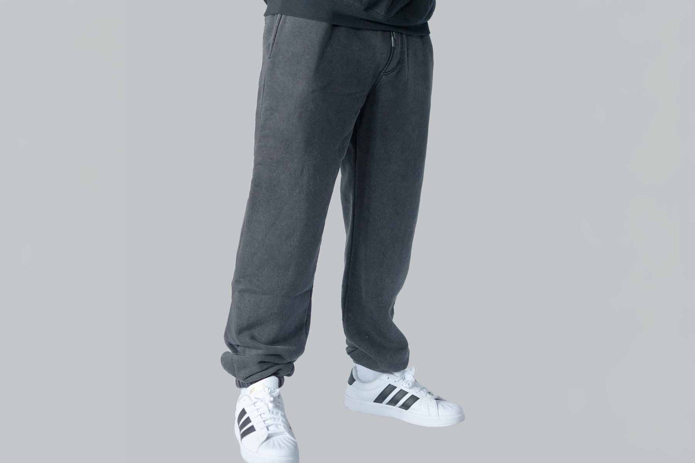 Home of Strength - Joggers, Stone-Washed Grey