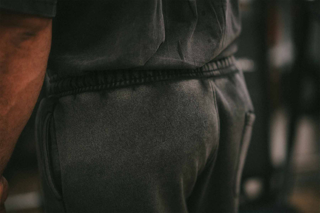 Home of Strength - Joggers, Stone-Washed Grey