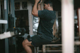 Home of Strength - Shorts, Stone-Washed Grey