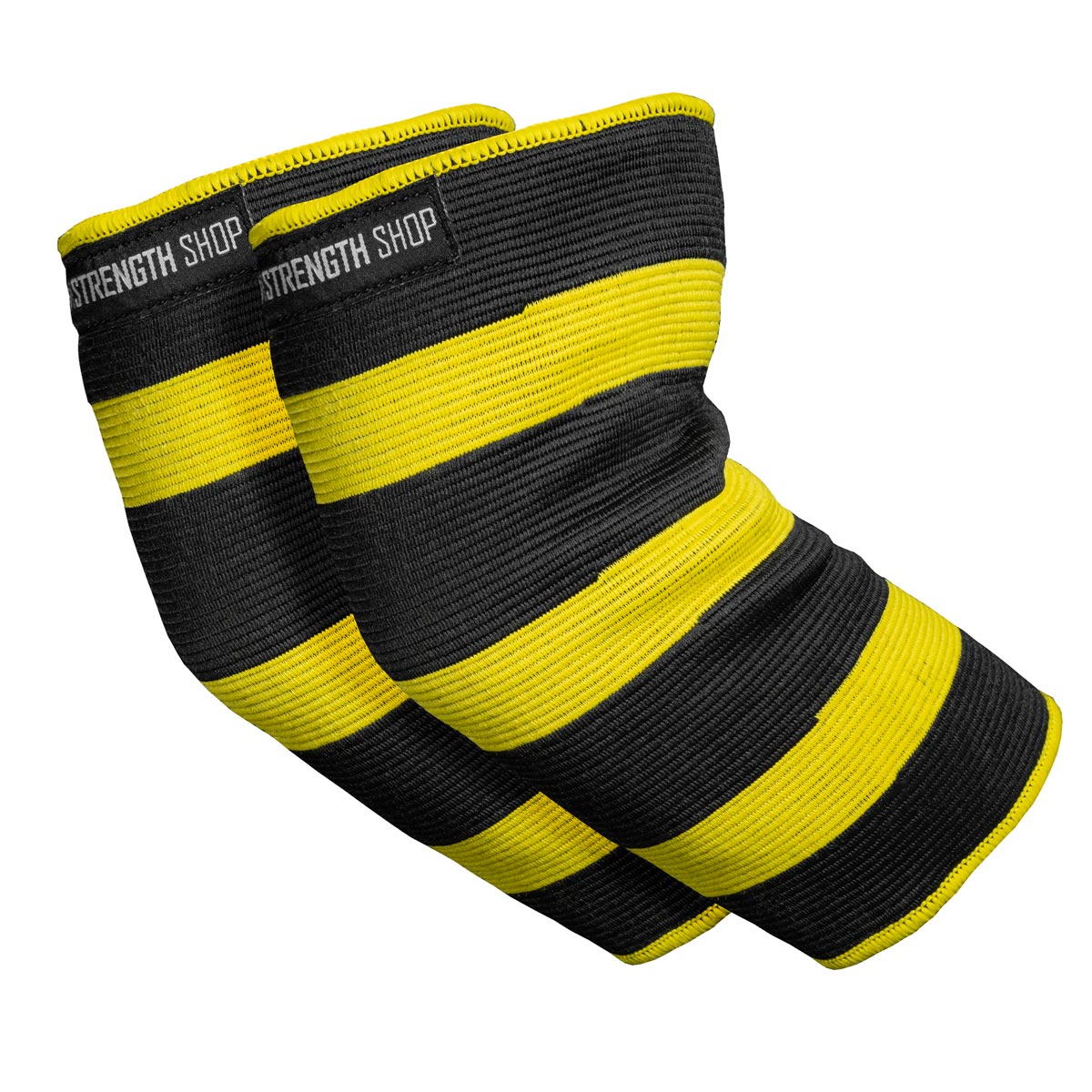 Strength Shop Double Ply Thor Elbow Sleeves - Yellow / Black