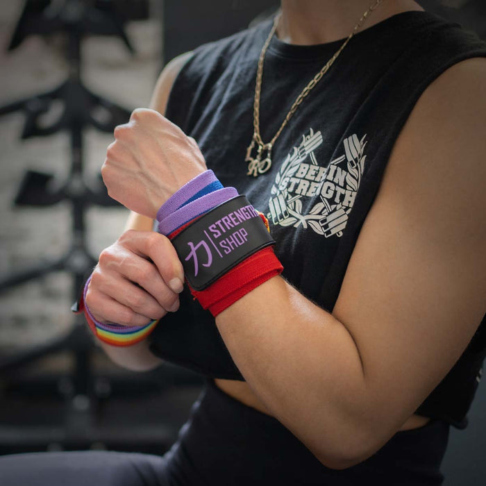 Thor Wrist Wraps - Rainbow - IPF Approved