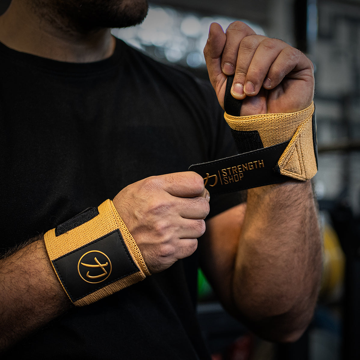 Pro Wrist Wraps Gold IPF Approved — Strength Shop