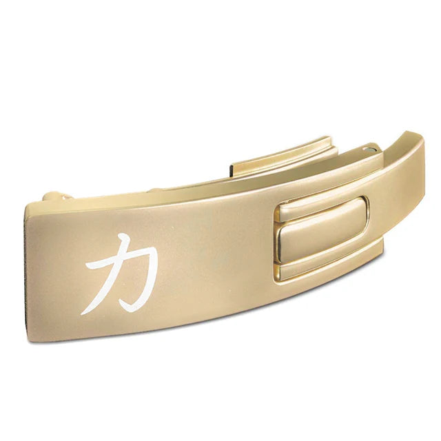 Zinc Alloy Lever Buckle - Gold w/lifetime warranty