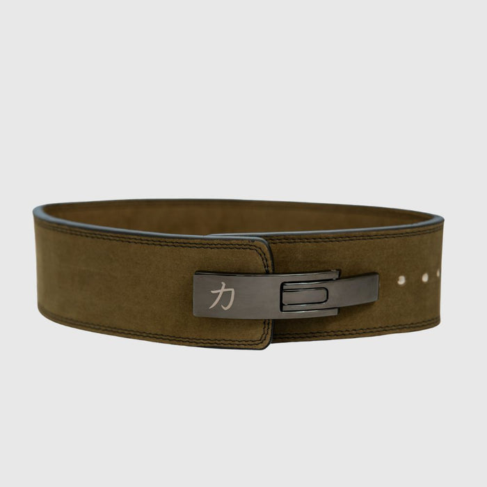 10mm Lever Belt - Khaki Green - IPF Approved
