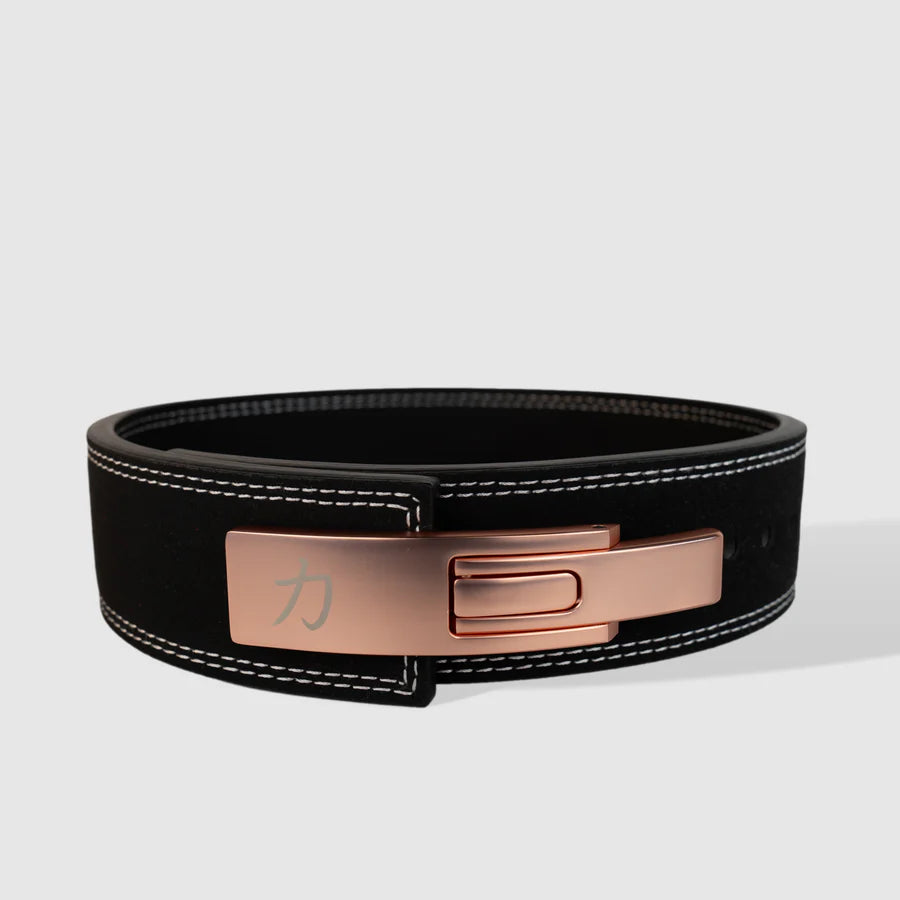 10mm Lever Belt 3" Wide - Black - IPF Approved