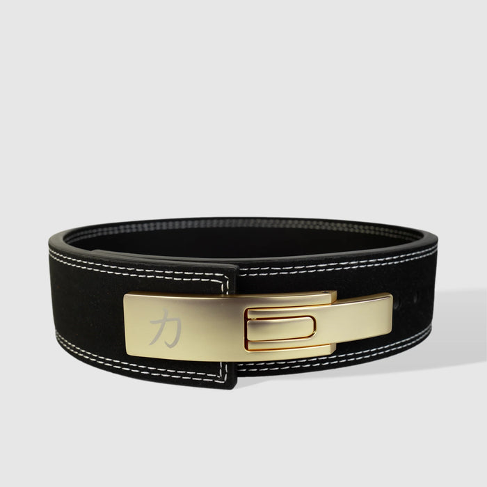 10mm Lever Belt 3" Wide - Black - IPF Approved