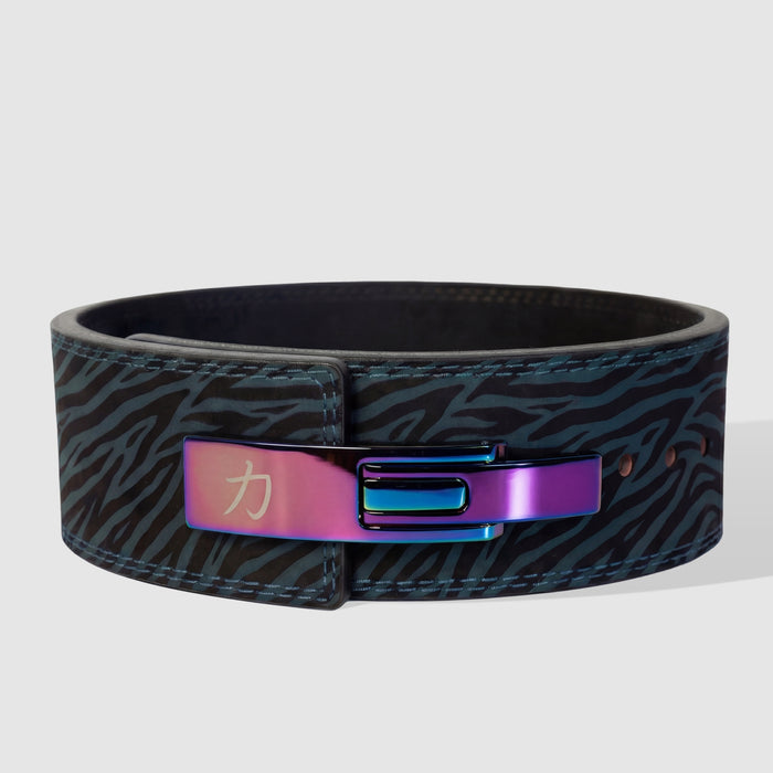 10mm Lever Belt - Blue Tiger - IPF Approved