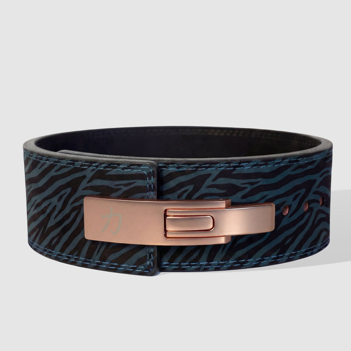 10mm Lever Belt - Blue Tiger - IPF Approved