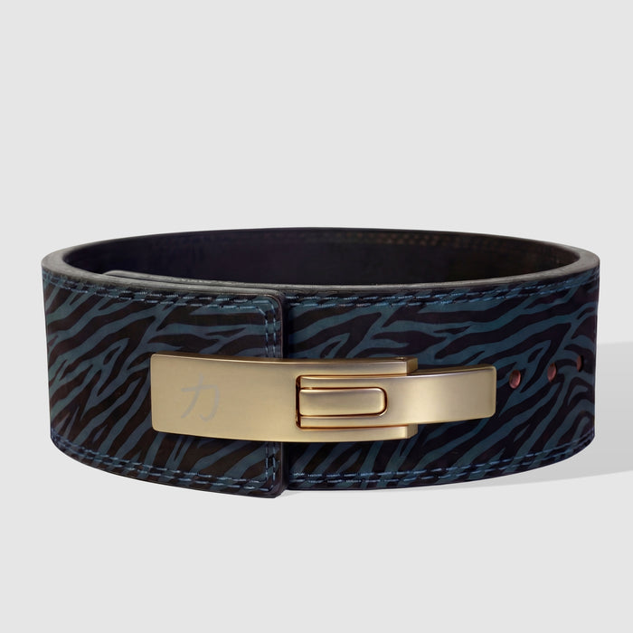 10mm Lever Belt - Blue Tiger - IPF Approved