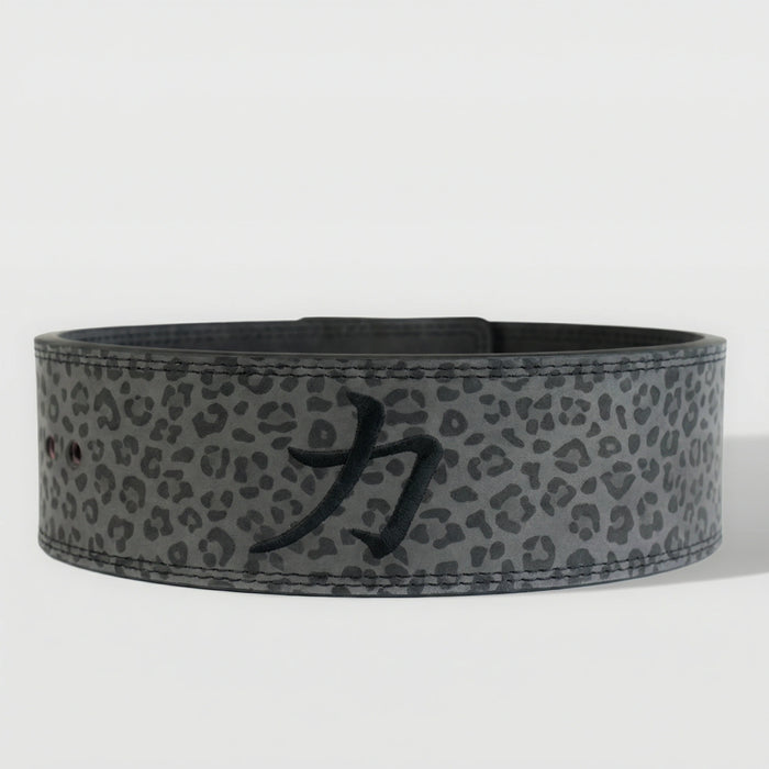 10mm Lever Belt - Dark Leopard - IPF Approved