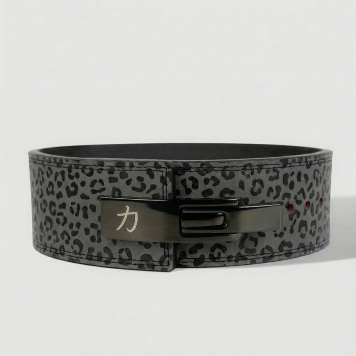 10mm Lever Belt - Dark Leopard - IPF Approved
