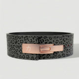 10mm Lever Belt - Dark Leopard - IPF Approved