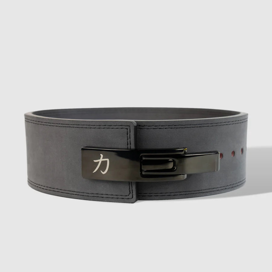 10mm Lever Belt - Dark Grey - IPF Approved