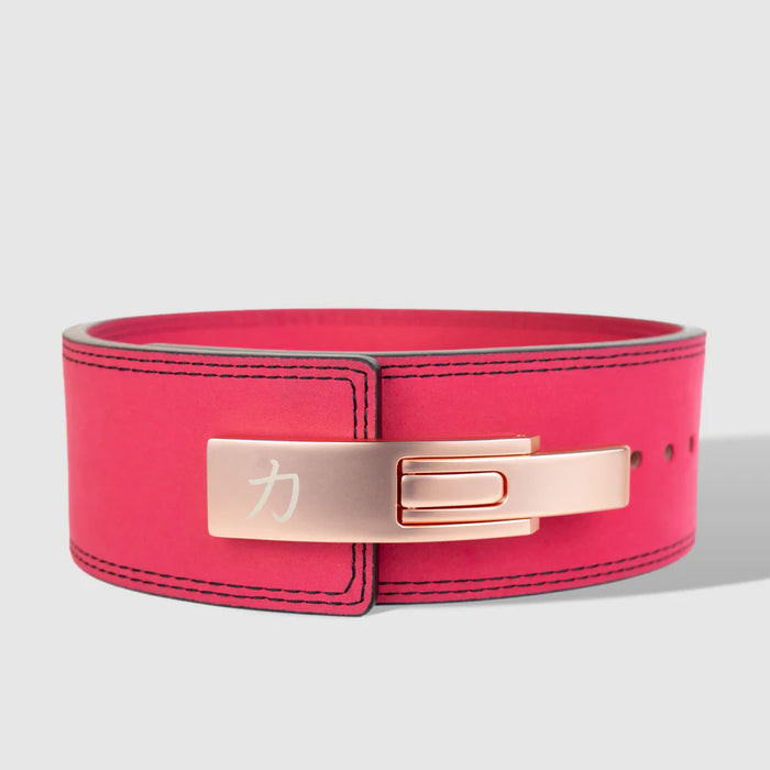 10mm Lever Belt - Pink - IPF Approved